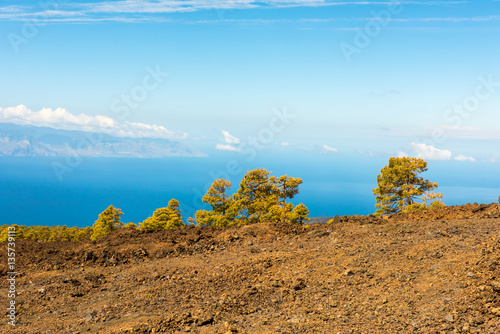lava landscape Teide volcano Tenerife Canary photo