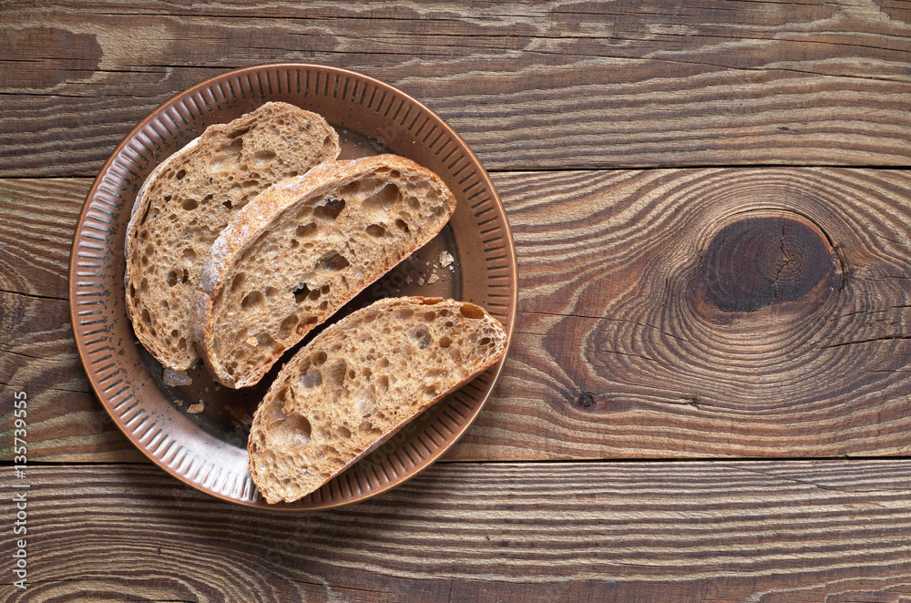 Bread ciabatta sliced Bread ciabatta sliced
