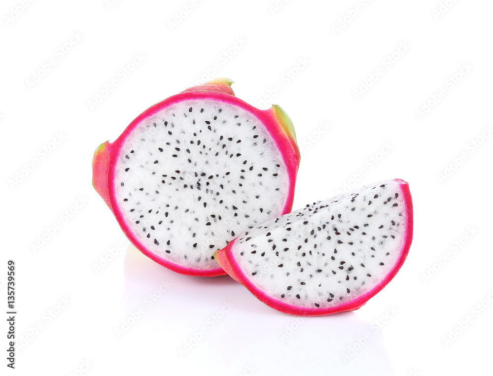 Dragon fruit isolated on white background Dragon fruit isolated on white background