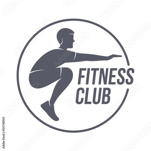 Aerobic workout logo
