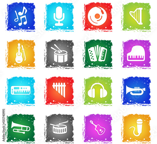 music icon set