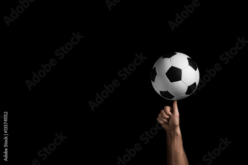 rotation of a soccer ball