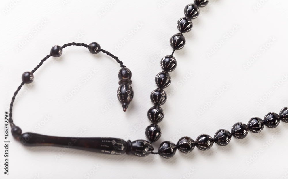 Obraz premium black rosary