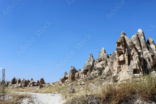 Ancient Kapadokya in the morning
