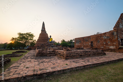 Worachettharam temple near dusk 06