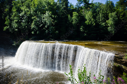 Tahquamenon Falls in the upper peninsula of Michigan.