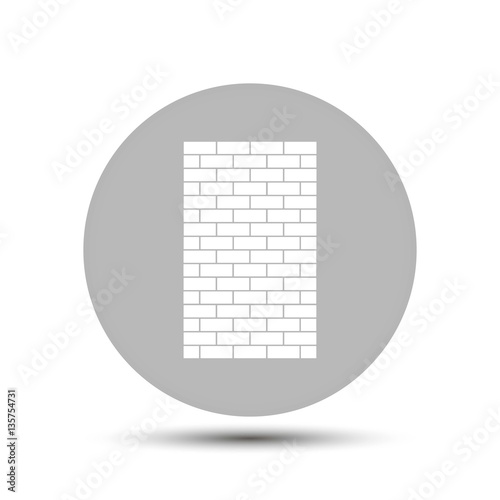 brick wall Vector icons