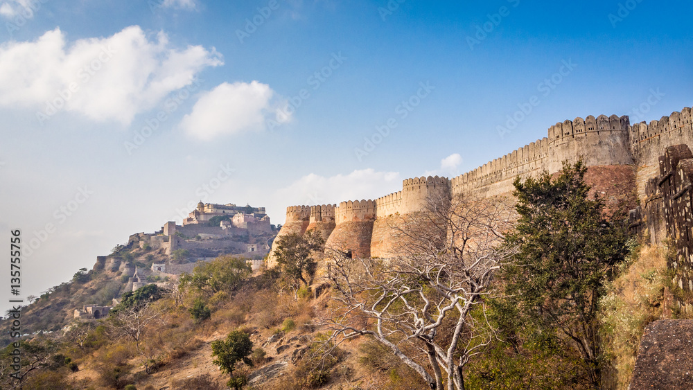 Kumbhalgarh Fort in Rajasthan