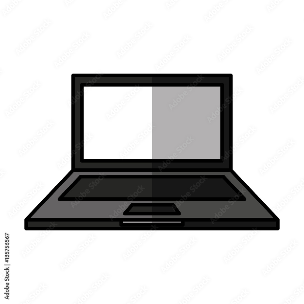 laptop computer isolated icon vector illustration design laptop computer isolated icon vector illustration design