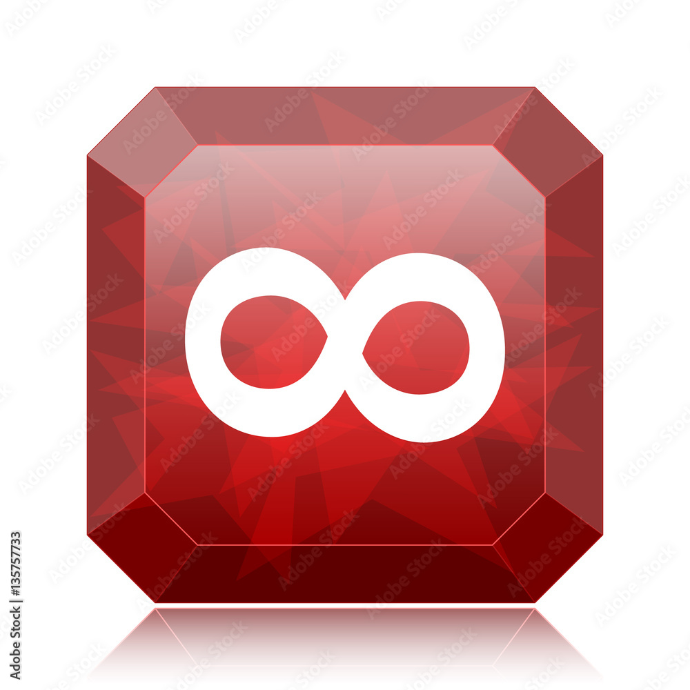 Infinity sign icon