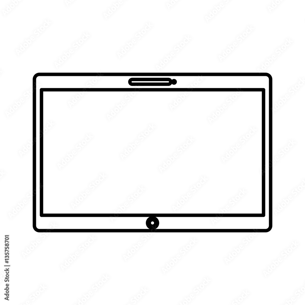 tablet electronic device icon vector illustration design tablet electronic device icon vector illustration design