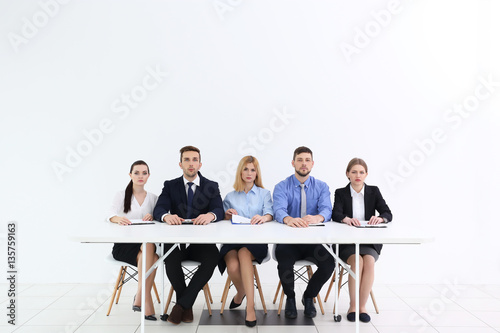 Human resources team sittin...