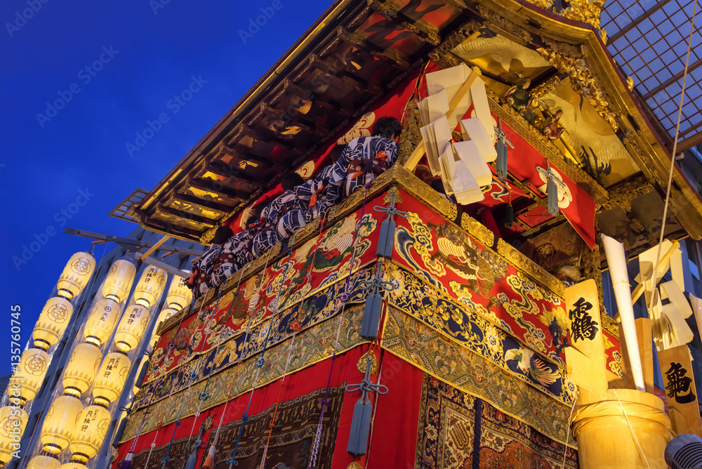 Fototapeta premium 祇園祭 宵山 長刀鉾