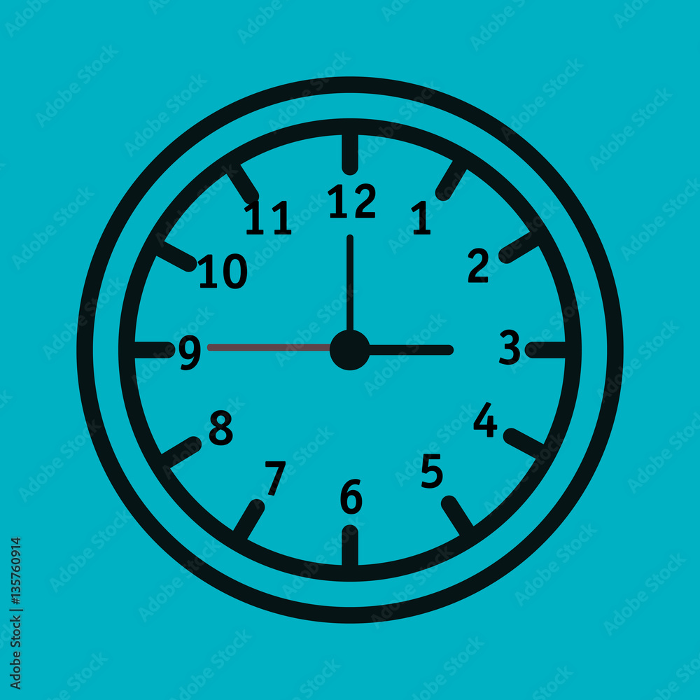 time clock watch icon vector illustration design time clock watch icon vector illustration design