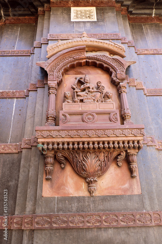 The Chhatris of Indore were built in the late 1800s in the memory of Holkar rulers and the tombs are built on the cremation spot of the Holkar rulers near Rajwada. photo