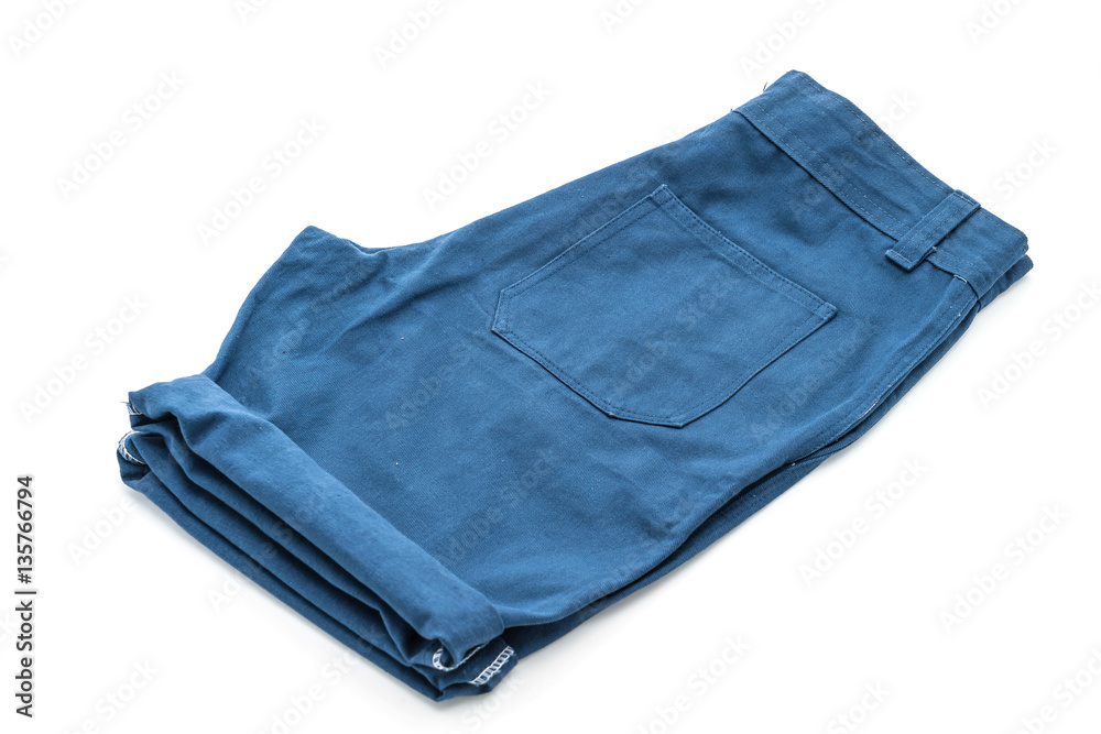 short pant on white short pant on white