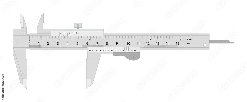 Calipers. Vector Illustration. Calipers. Vector Illustration.