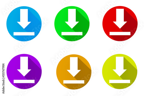 Free Download 6 Download Icons - GFXLoad