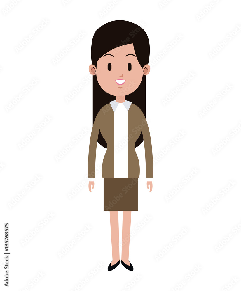 elegant woman long black hair vector illustration eps 10 elegant woman long black hair vector illustration eps 10