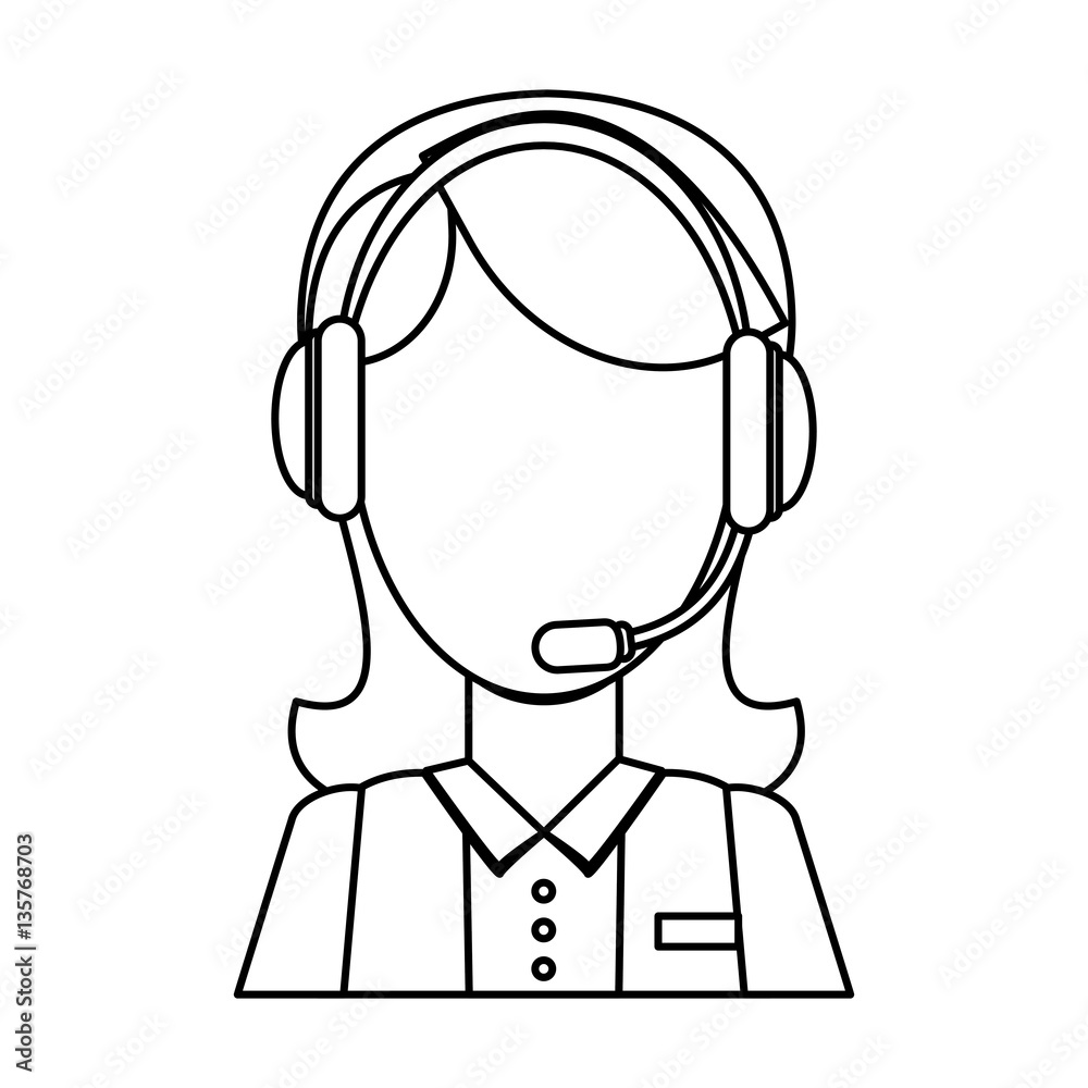 Obraz premium technical assistant icon image design, vector illustration