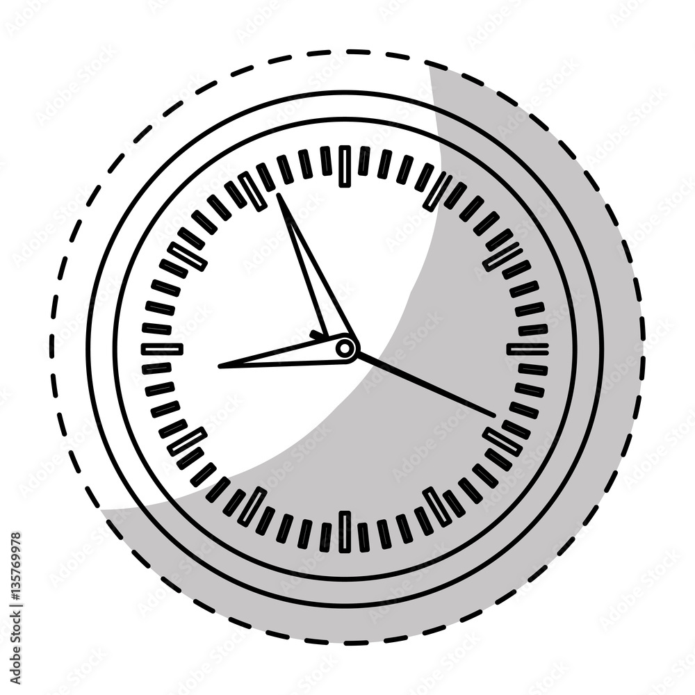 wall clock icon image design, vector illustration wall clock icon image design, vector illustration