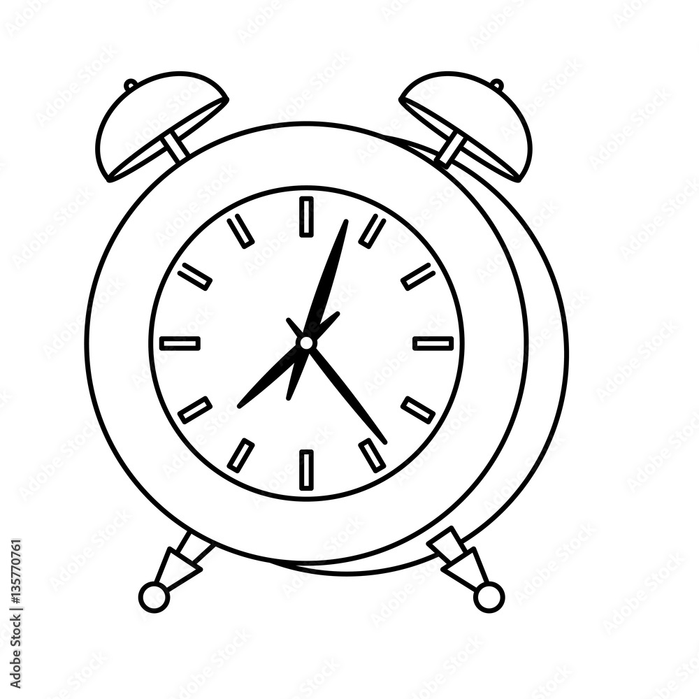 alarm clock icon image vector illustration design alarm clock icon image vector illustration design