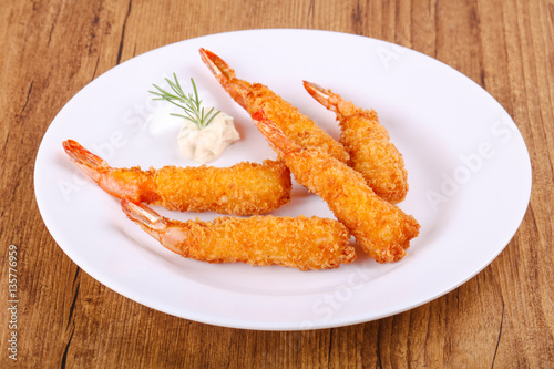 Prawn tempura