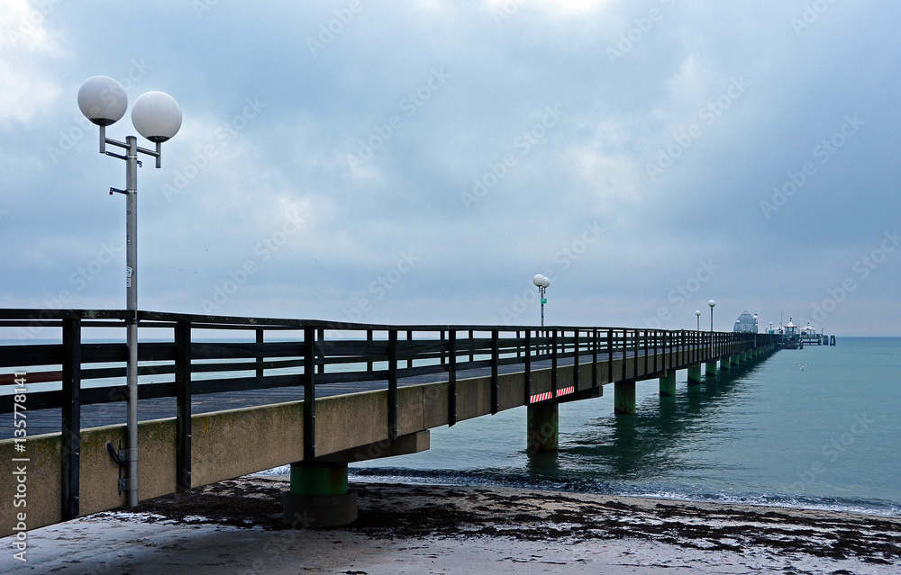 Naklejka premium Seebrücke