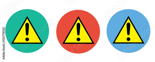 danger warning icon,vector illustration