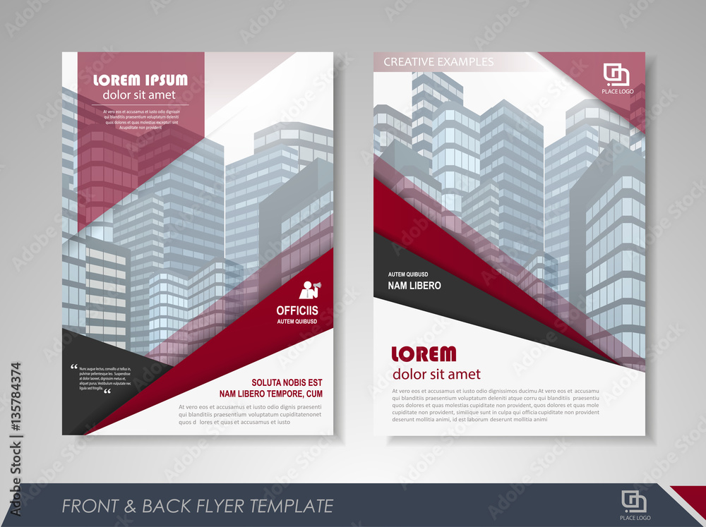 Business poster template Business poster template