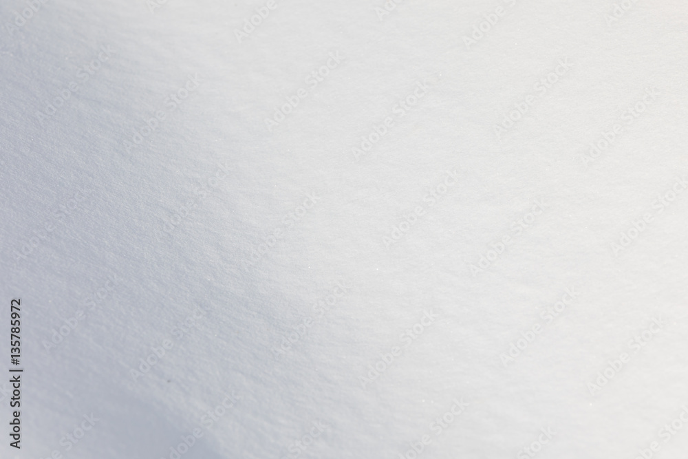 Fototapeta premium background of white snow on a sunny day