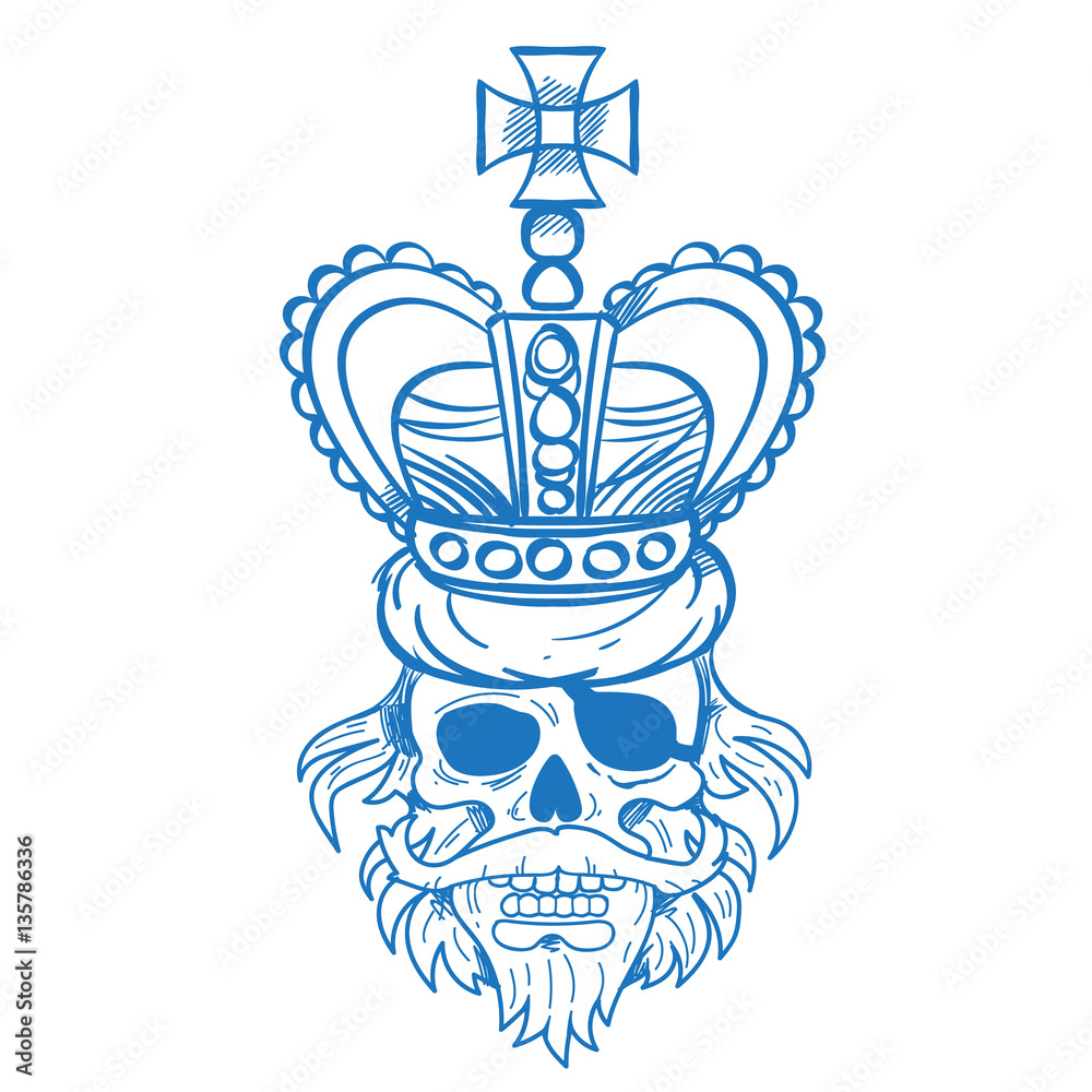 2015 Novelty metallic blue crown tattoo| Alibaba.com