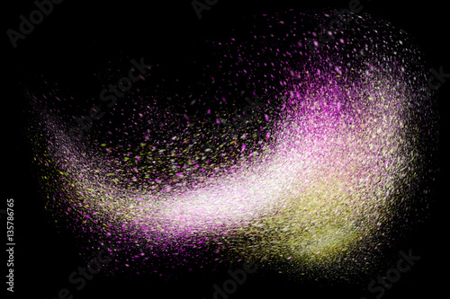Abstract dust design for use as background