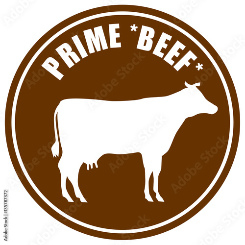 Prime Beef Butcher Shop grunge Stamp vector eps 10