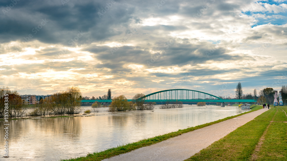 Fototapeta premium Sava river