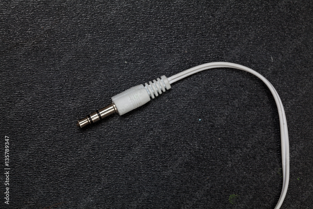 Headphones for the smartphone. White. Modern technologies. Headphones for the smartphone. White. Modern technologies.