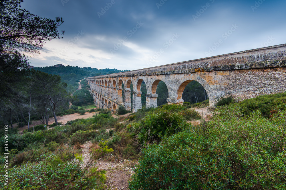 Roman Ponte del Diable in tarragona,Spain