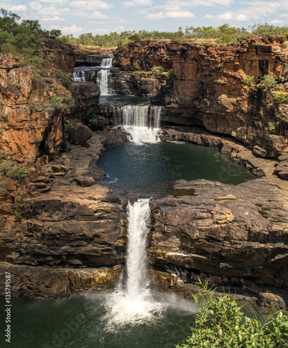 Outback Australia: View on Mitchell Falls, Kimberley, WA