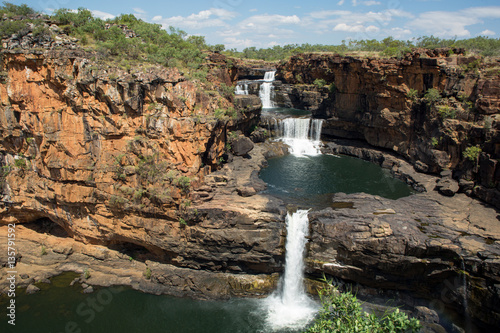 Outback Australia  View on Mitchell Falls  Kimberley  WA