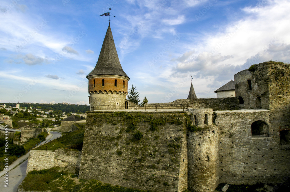 Kamjanec-Podilskyi, old fortress, Ukraine, Western Ukraine