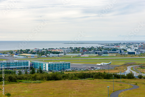 Reykjavik view from Perlan