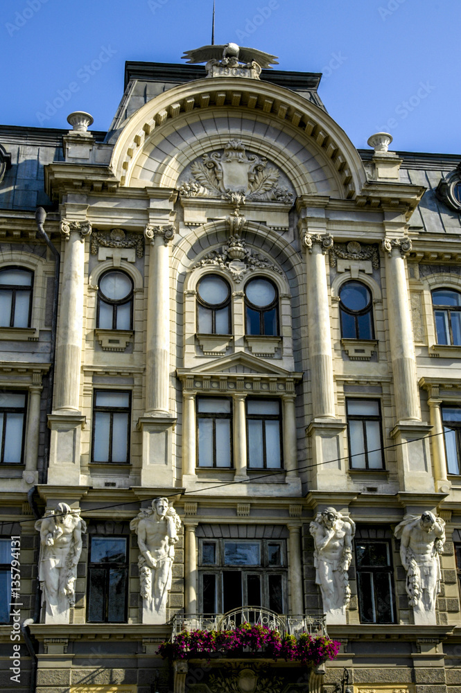 Cernivci, jewish national house, Ukraine, Western Ukraine Cernivci, jewish national house, Ukraine, Western Ukraine