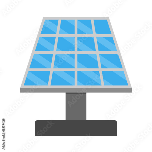Solar panel vector