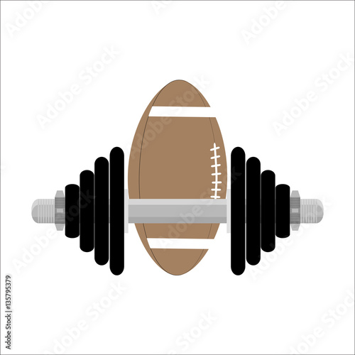 Rugby training vector