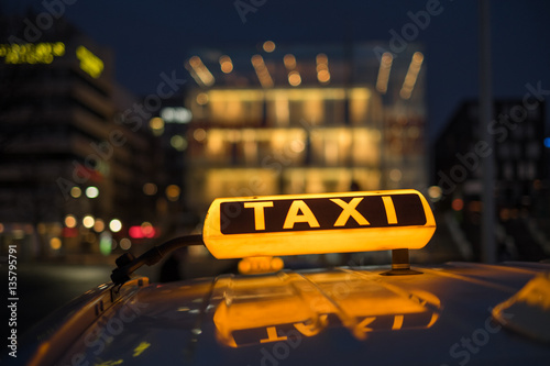 Taxi am Schlossplatz