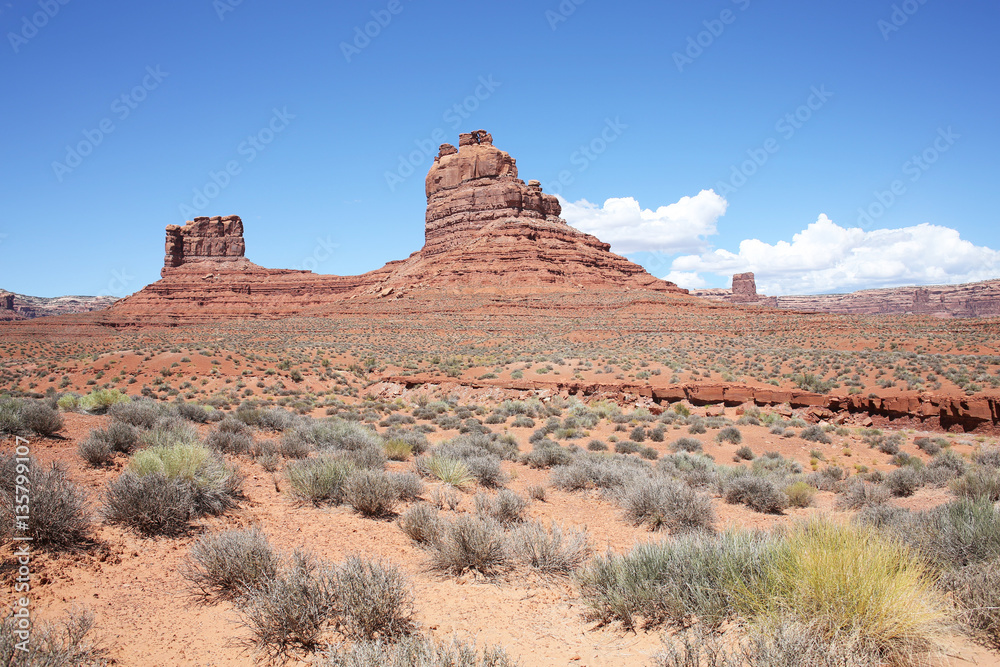 The Valley of the Gods in Utah, USA The Valley of the Gods in Utah, USA