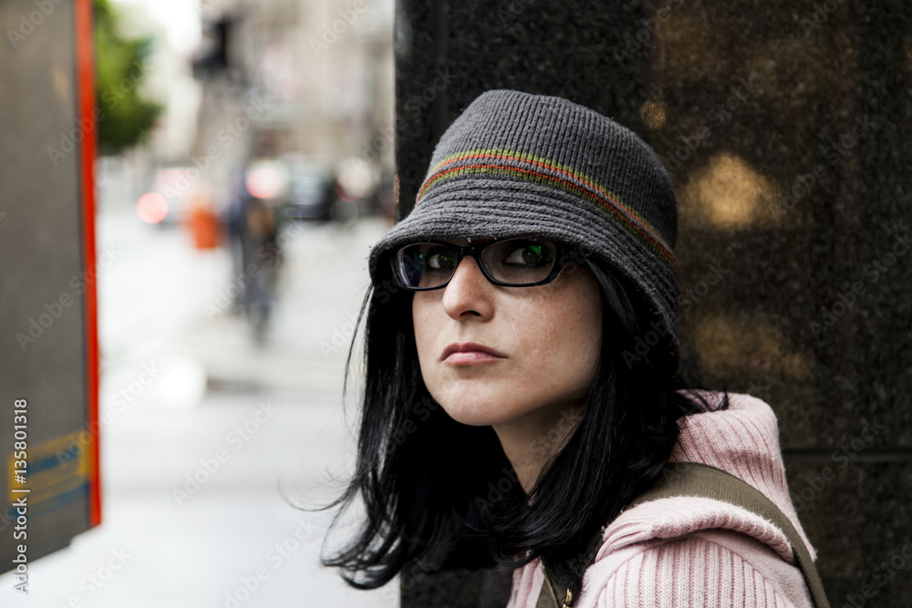 Woman's Urban Portrait Woman's Urban Portrait