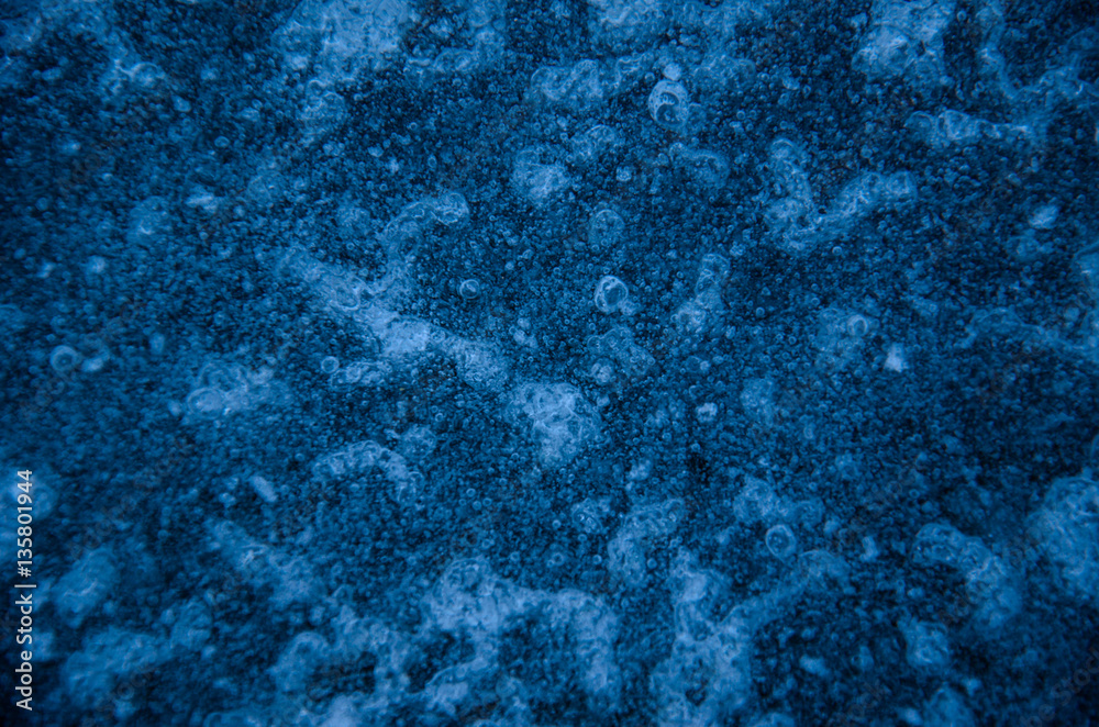 Texture of the ice Texture of the ice