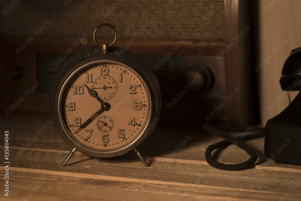 old alarm clock