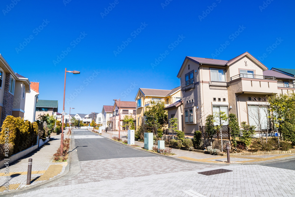閑静な住宅街